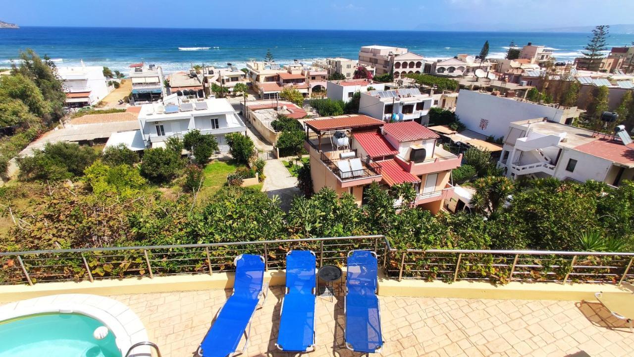 Blue Villas Agia Marina Dış mekan fotoğraf