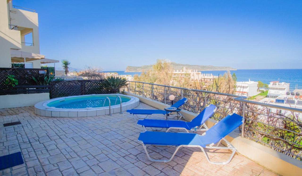 Blue Villas Agia Marina Dış mekan fotoğraf