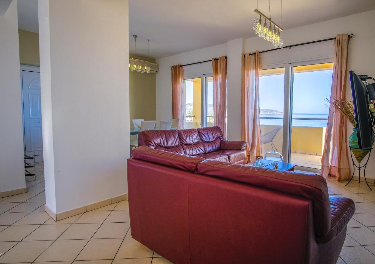 Blue Villas Agia Marina Dış mekan fotoğraf