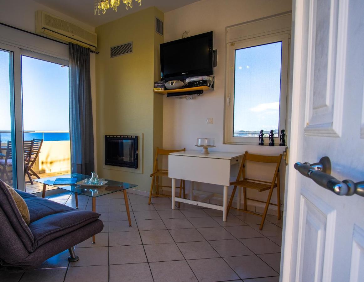Blue Villas Agia Marina Dış mekan fotoğraf