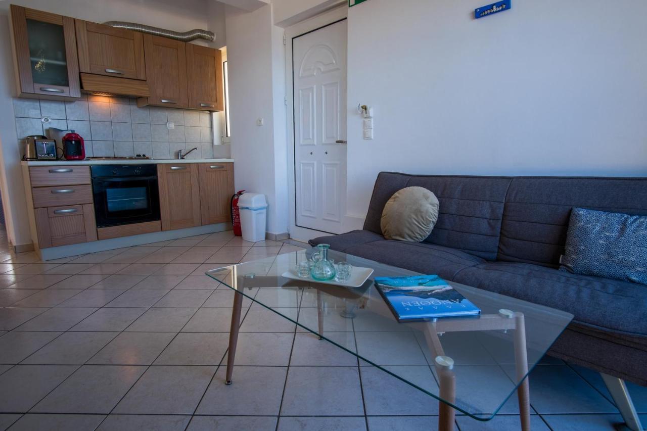 Blue Villas Agia Marina Dış mekan fotoğraf